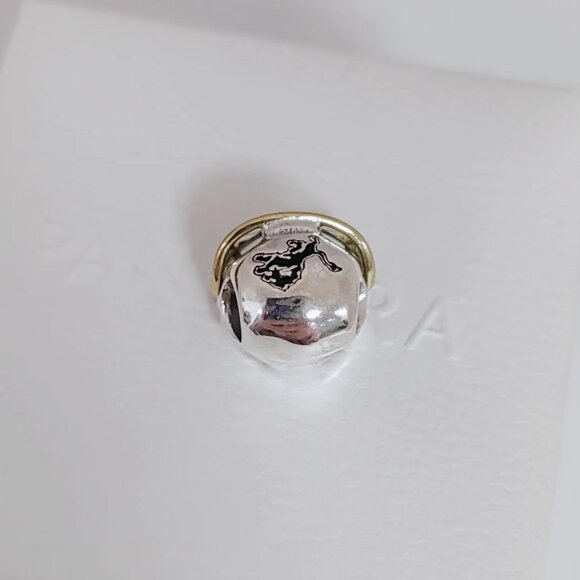 Pandora Detroit Lions Charm Football Helmet Charm Pendant - Picture 2 of 6